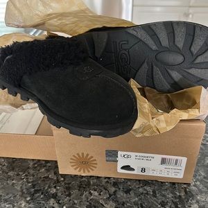 Ugg Coquette Black Slipper